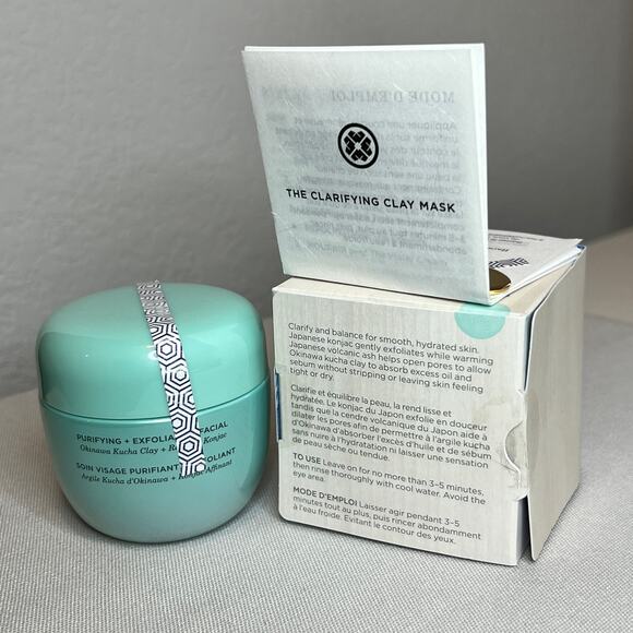 NWB Tatcha The Clarifying Clay Mask Exfoliating Pore Treatment Full Size - Picture 4 of 4